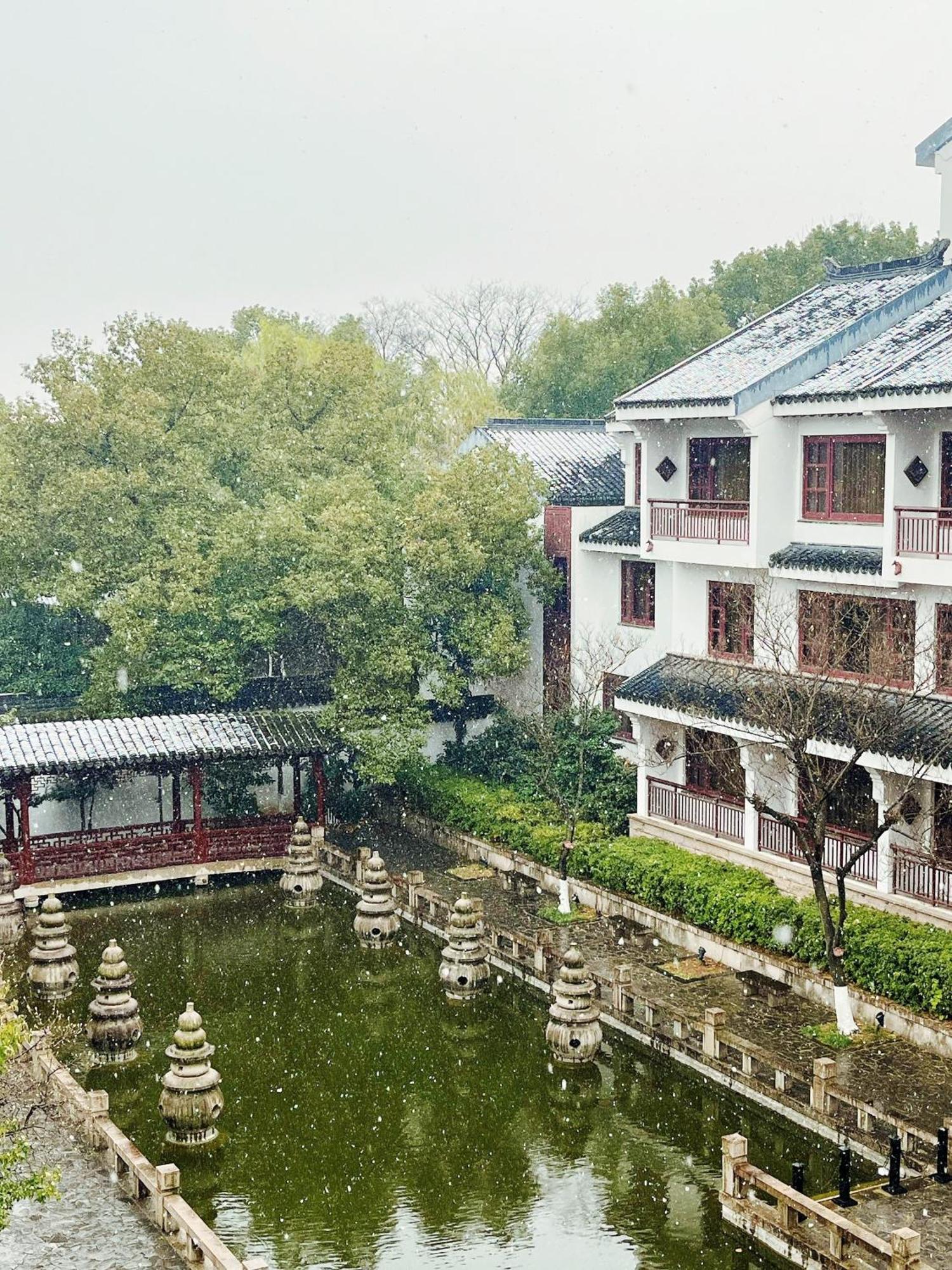 Отель Pan Pacific Suzhou Сучжоу Экстерьер фото